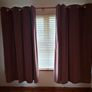 Rose coloured curtains X 2 pairs Image 4