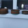 A set of old copper pots Image 2