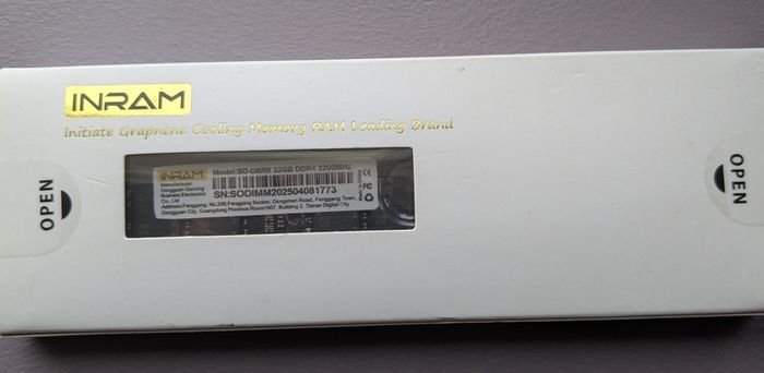 Inram 64gb(32gb X2) Ddr4 3200mhz Sodimm