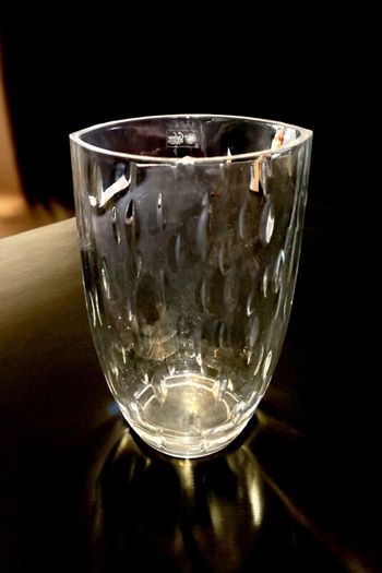 New heavy Galway crystal vase
