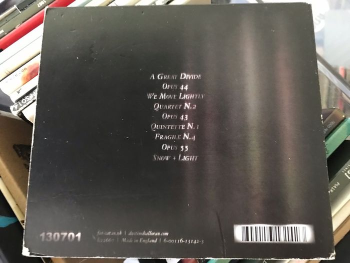 Dustin O'Halloran  -  LUMIERE    CD