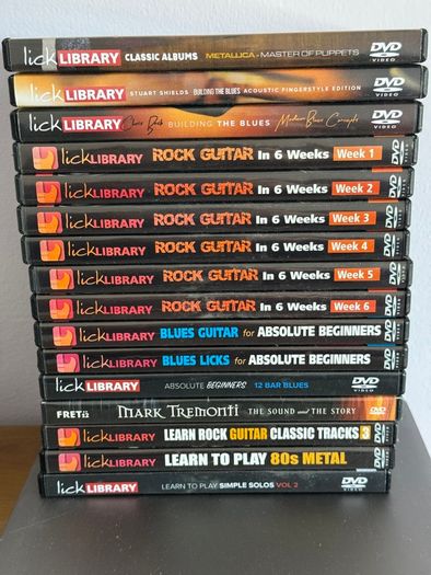Lick Library Guitar DVDs