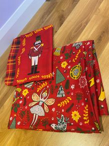 Christmas duvet set size double 3 sets available
