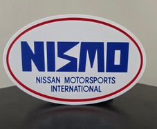 Nissan Nismo Vintage Logo Light skyline gtr