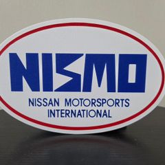 Nissan Nismo Vintage Logo Light skyline gtr