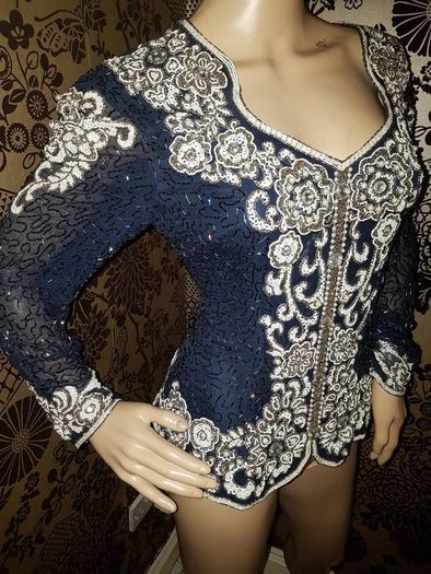 Beaded vintage top