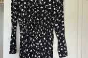 Brand new river island black and white mini dress
