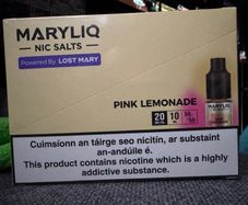 Vape Juice Maryliq pink lemonade