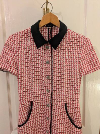 Maje Tweed Mini Dress