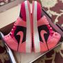 Nike Air Jordan 1 Mid Gs Coral Chalk Image 3