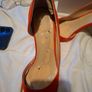 Size 4 Carvela red/orange high heels Image 4