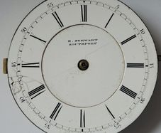 English Chronograph Movement - Stewart, Southport