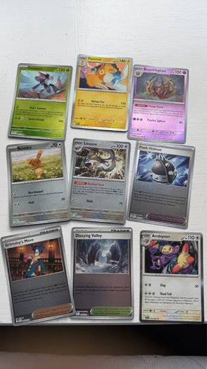 Pokemon Phantasmal Flames Rare/ Reverse Holo/Holo