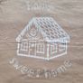 Sinsay Sleepwear home sweet home gingerbread house t-shirt / pyjama top Image 2