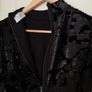 Black seguin velvet dress / Savida / size UK6 Image 5