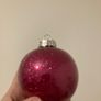 Personalised glitter bauble Image 9