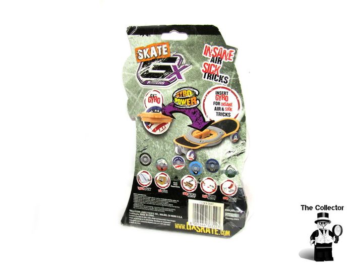Lot of 4 GX skate racers gyro trick wheel power skateboard gyro power rip cord gift fingerboard tech deck mini skateboard made by Jakks Pacific 2009 brand new sealed