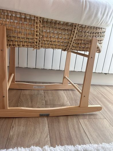Moses basket and rocker (New)