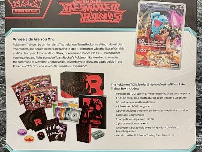 Pokemon destined rivals trainer box