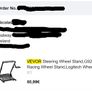 Logitech G920 Steering Wheel-Like New + Free Stand Image 6