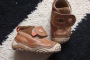 Size 19 baby leather shoes like new as worn once
