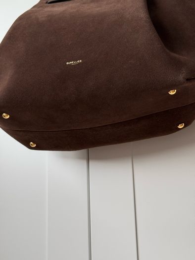 DeMellier New York Brown Mocha Suede Bag