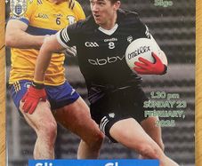 2025 Sligo v Clare - GAA Allianz Football League Programme