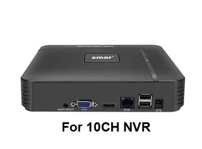H.265 Max 4K Output CCTV NVR Face Detection 10CH 4K Security Video Recorder Motion Detect P2P Onvif XMEYE
