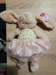 Keel Toys Belle Rose Plush Bunny Rabbit Soft Toy Brand New With Tags
