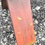mid century camel stool Image 3