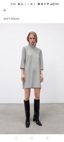Zara grey dress