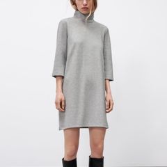 Zara grey dress