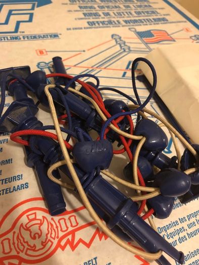 WWF Hasbro Wrestling Ring Boxed Used Great Condition