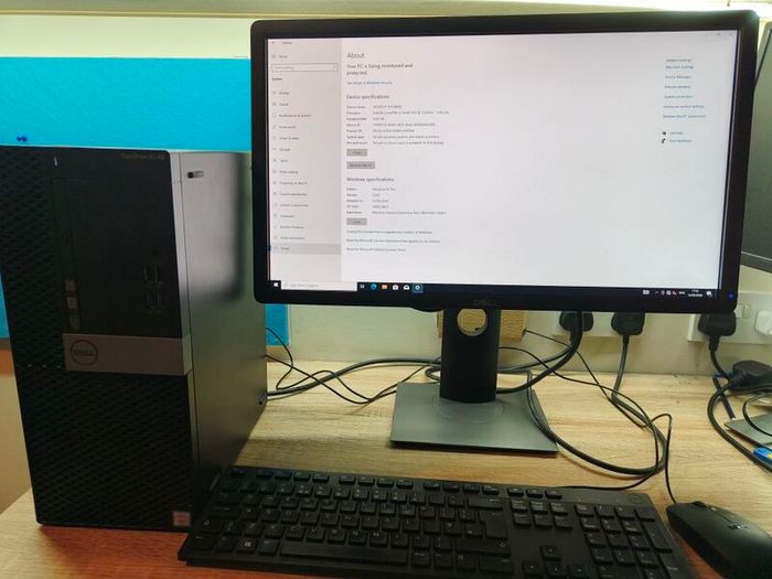 Full Dell Optiplex Setup - i5-6500 | 256GB SSD + 500GB HDD | Pro IPS Monitor
