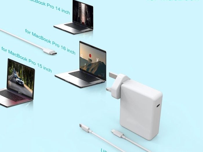 140W USB C Charger Compatible with MacBook Charger : Mac Book Air/Pro Charger for Apple iPad/Laptop/Phone Mac Book Pro 2023 2022 2021 2020 2019 2018 16 15 Power Adapter Plug USB C to C Cable
