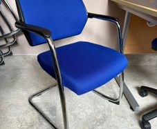 14 Blue Office / Boardroom / Meeting Chairs