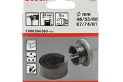 Bosch 6pce Hole Saw 46-81mm