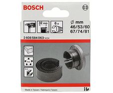Bosch 6pce Hole Saw 46-81mm