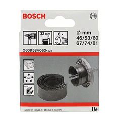 Bosch 6pce Hole Saw 46-81mm