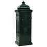 Pillar Letterbox Aluminium Vintage Style Rustproof Green Image 7