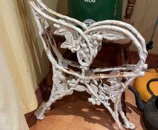Victorian bench ends
