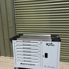 41" 7 Drawer Tool Box  Fully Loaded With Tools + Side Cabinet