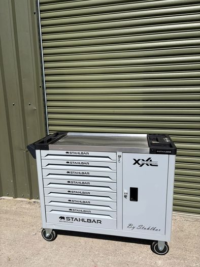 41" 7 Drawer Tool Box  Fully Loaded With Tools + Side Cabinet