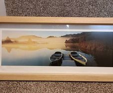 2 Wooden picture frames