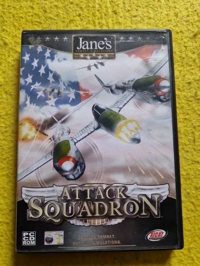 Attack Squadron Pc Cd Rom Games Original