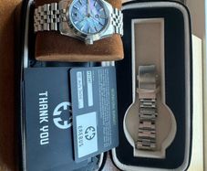 Erebus Ascent 36 mother of pearl automatic
