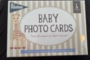 Baby milestone cards