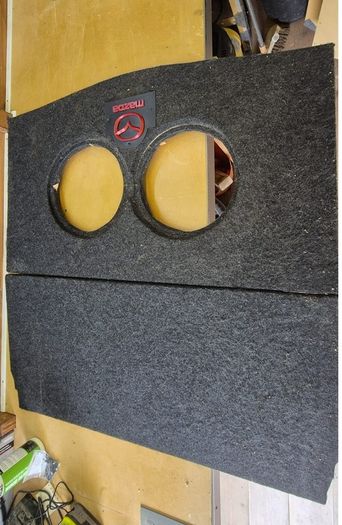 Mazda 6 2014 Boot Subwoofer MDF board