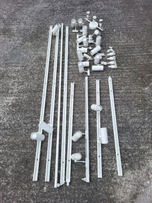 LED Track Spotlights and Track Rails Excellent Condition