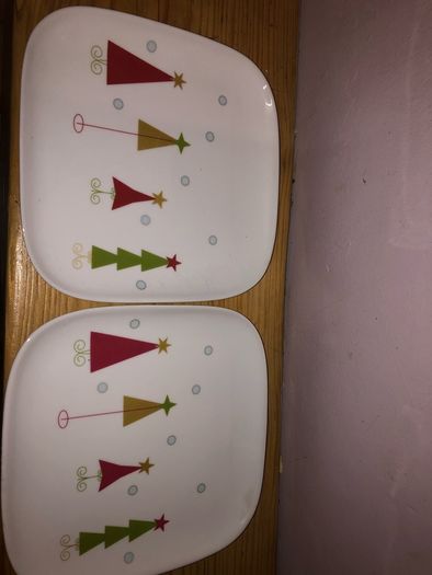 christmas plates